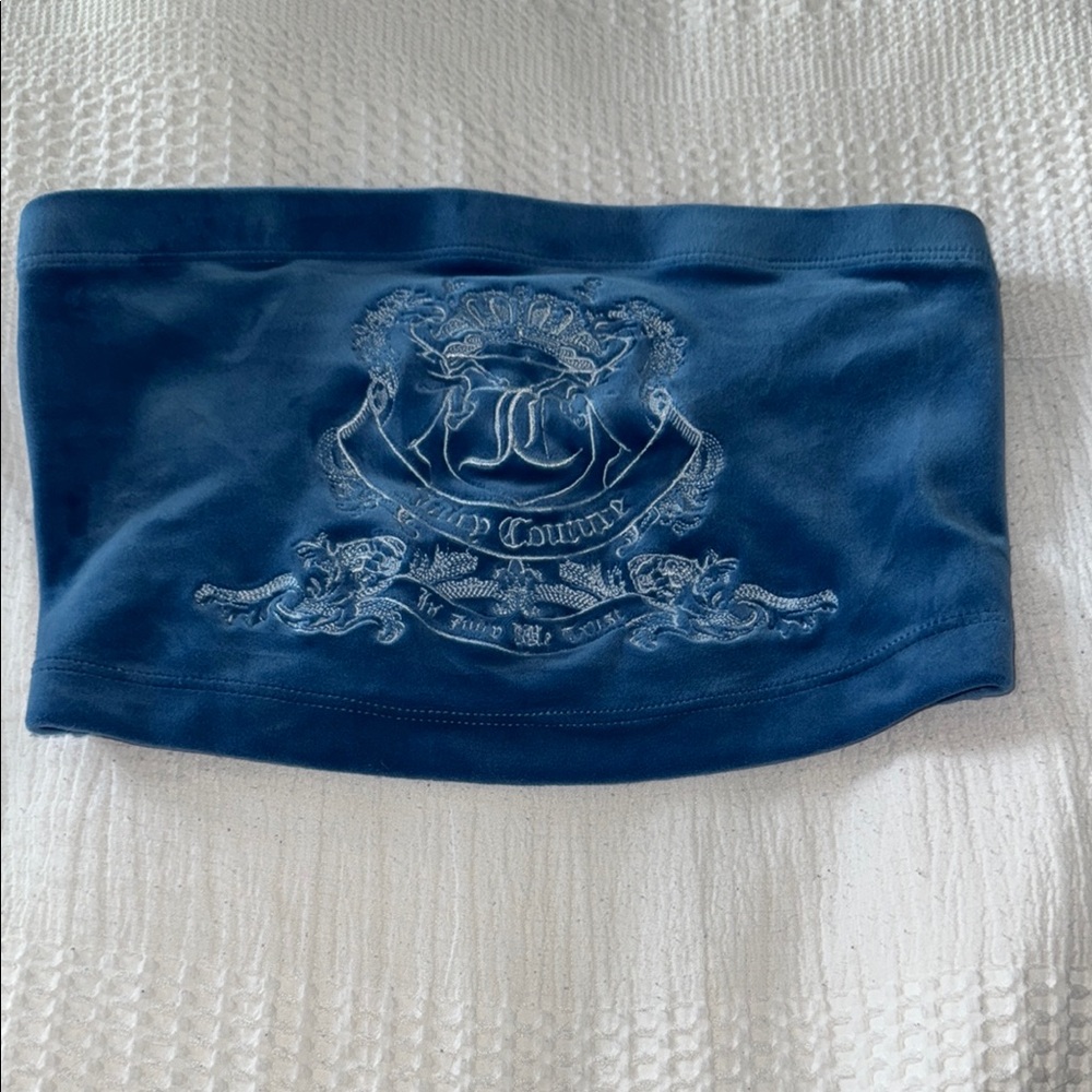 Juicy Couture Royal Blue Tube Top